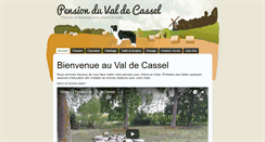 Desktop Screenshot of pensionduvaldecassel.com